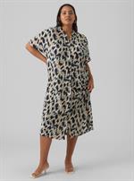 Vero Moda Curve - Menny Skjortekjole, Multi